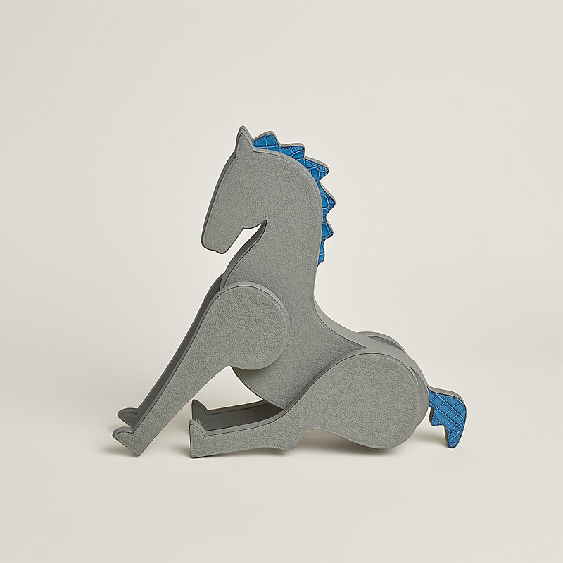 HERMES ホワイト 馬頭　置物 Small decorative horse | Hermès USA